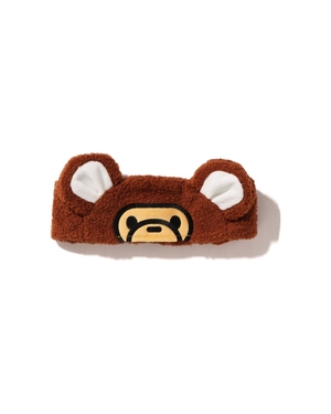 Autres Accessoires Bape Baby Milo Bear Ear Boa Hairband Marron Enfant | PGQ-27002535